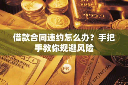 北京借款合同违约怎么办？手把手教你规避风险