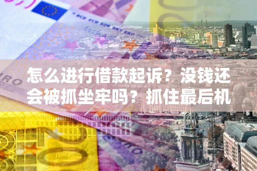 北京怎么进行借款起诉？没钱还会被抓坐牢吗？抓住最后机会！