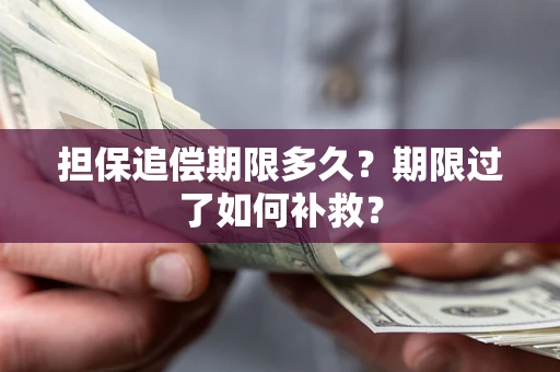北京担保追偿期限多久？期限过了如何补救？