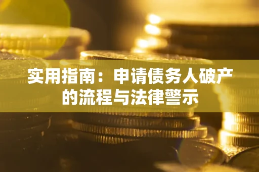 北京实用指南：申请债务人破产的流程与法律警示