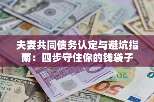 北京夫妻共同债务认定与避坑指南：四步守住你的钱袋子