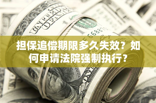 北京担保追偿期限多久失效？如何申请法院强制执行？