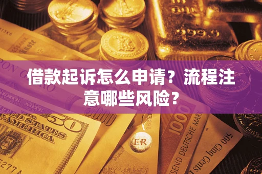北京借款起诉怎么申请？流程注意哪些风险？